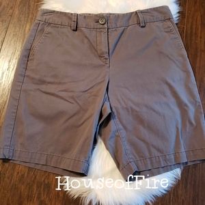 LOFT Ann Taylor Original EUC dark khaki Bermudas